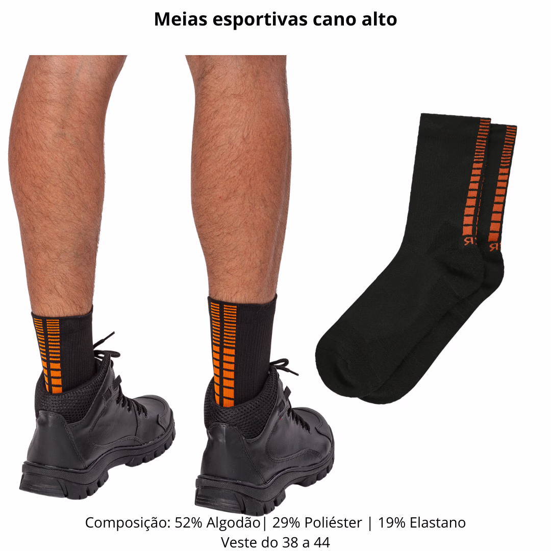 14. Meias esportivas cano alto