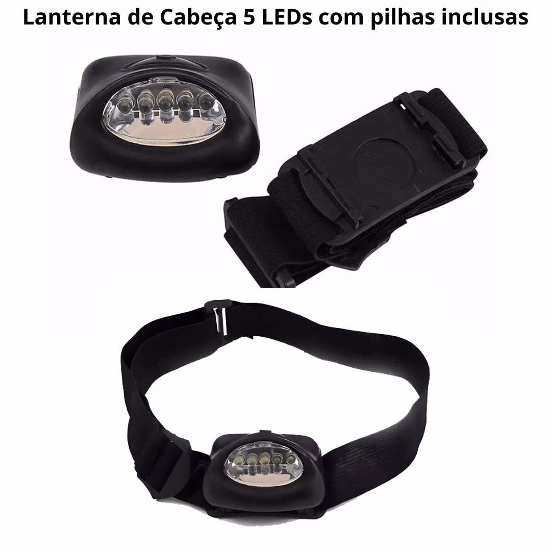 15. Lanterna de Cabeça