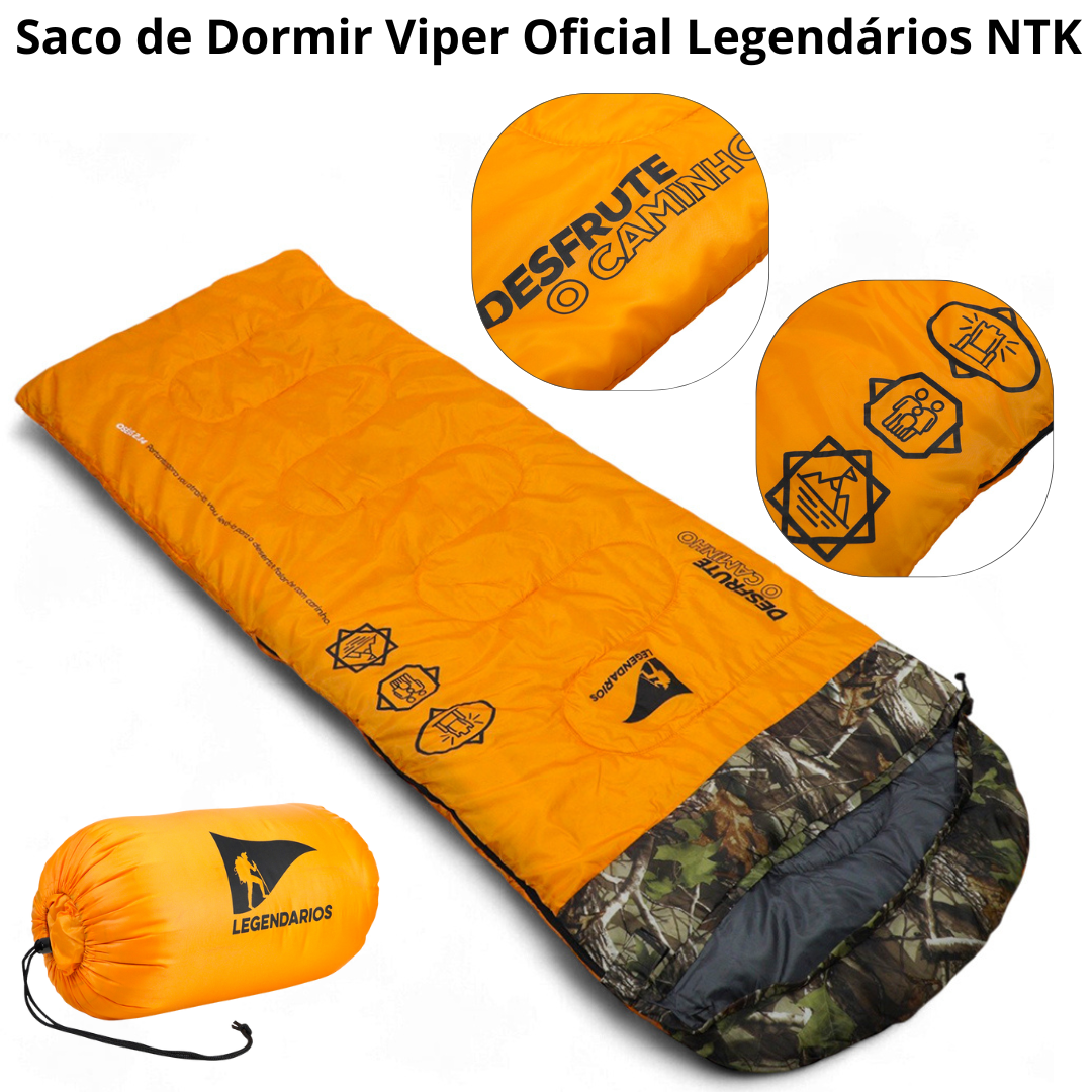 3. Saco de Dormir Viper Oficial Legendários NTK