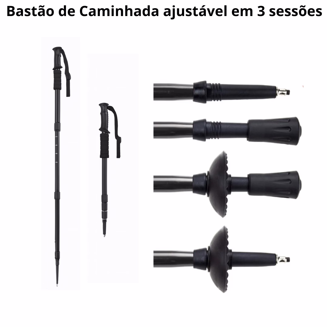 4. Bastão de Caminhada ajustável