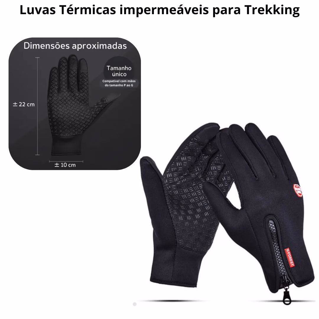 7. Luvas de Trekking