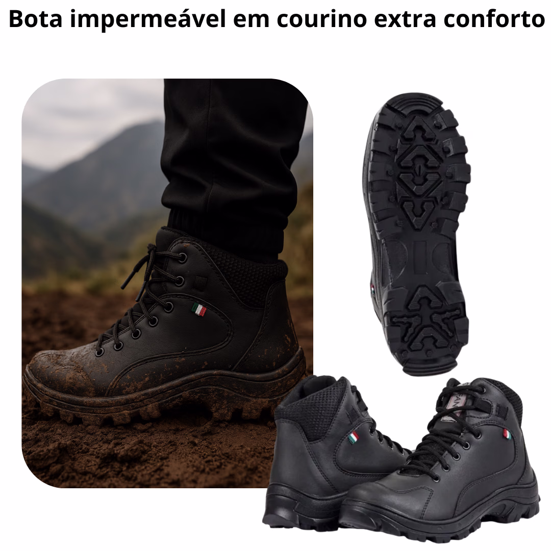 8. Bota de Trekking Impermeável